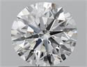 Diamante Natural 1.57 quilates, Redondo , Color H, claridad SI1 y certificado GIA