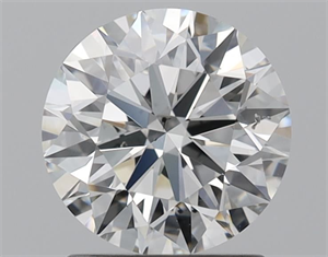 Picture of Natural Diamond 1.57 Carats, Round with Excellent Cut, H Color, SI1 Clarity and Certified by GIA