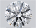 Natural Diamond 1.00 Carats, Round with Excellent Cut, D Color, SI2 Clarity and Certified by GIA