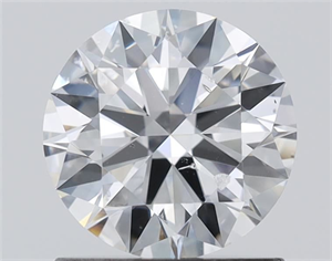 Picture of Natural Diamond 1.00 Carats, Round with Excellent Cut, D Color, SI2 Clarity and Certified by GIA