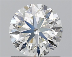 Picture of Natural Diamond 1.00 Carats, Round with Very Good Cut, I Color, VS2 Clarity and Certified by GIA