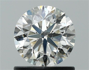 Foto Diamante Natural 0.90 quilates, Redondo , Color J, claridad SI2 y certificado GIA de