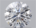 Natural Diamond 0.71 Carats, Round with Excellent Cut, D Color, VS2 Clarity and Certified by GIA