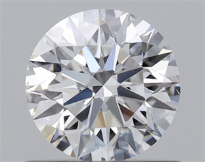 Picture of Natural Diamond 0.71 Carats, Round with Excellent Cut, D Color, VS2 Clarity and Certified by GIA