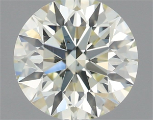Picture of Natural Diamond 0.70 Carats, Round with Excellent Cut, N Color, VS2 Clarity and Certified by IGI