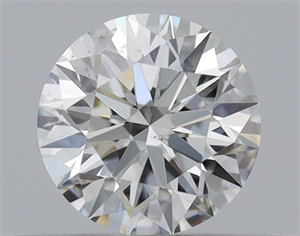 Foto Diamante Natural 0.43 quilates, Redondo , Color J, claridad SI1 y certificado GIA de