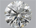 Diamante Natural 0.42 quilates, Redondo , Color K, claridad VS2 y certificado GIA