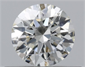 Natural Diamond 0.41 Carats, Round with Excellent Cut, J Color, SI1 Clarity and Certified by GIA