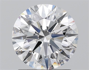 Picture of Natural Diamond 1.53 Carats, Round with Excellent Cut, F Color, VS1 Clarity and Certified by GIA