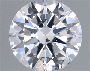 Foto Diamante Natural 0.56 quilates, Redondo , Color D, claridad SI2 y certificado IGI de