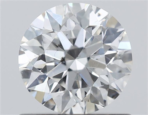 Foto Diamante Natural 0.80 quilates, Redondo , Color F, claridad SI2 y certificado GIA de