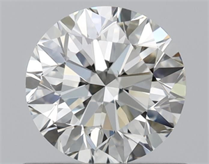 Foto Diamante Natural 0.70 quilates, Redondo , Color K, claridad SI1 y certificado GIA de