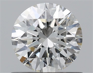 Picture of Natural Diamond 0.70 Carats, Round with Excellent Cut, I Color, VS2 Clarity and Certified by GIA