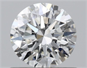 Natural Diamond 0.70 Carats, Round with Very Good Cut, H Color, VS2 Clarity and Certified by GIA