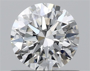 Picture of Natural Diamond 0.70 Carats, Round with Very Good Cut, H Color, VS2 Clarity and Certified by GIA