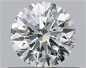 Diamante Natural 0.57 quilates, Redondo , Color K, claridad SI2 y certificado GIA