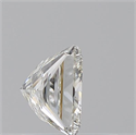 Natural Diamond 0.90 Carats, Princess with  Cut, H Color, VVS1 Clarity and Certified by IGI