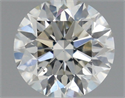 Natural Diamond 0.70 Carats, Round with Excellent Cut, I Color, SI2 Clarity and Certified by IGI