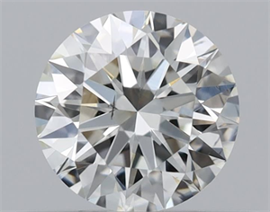 Foto Diamante Natural 0.43 quilates, Redondo , Color J, claridad SI1 y certificado GIA de