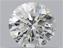 Diamante Natural 0.53 quilates, Redondo , Color J, claridad VS1 y certificado GIA