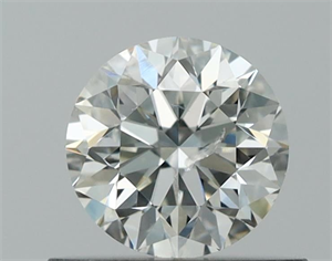 Foto Diamante Natural 0.52 quilates, Redondo , Color I, claridad I1 y certificado GIA de