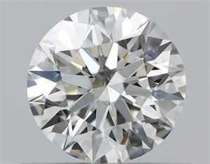 Foto Diamante Natural 0.57 quilates, Redondo , Color K, claridad SI2 y certificado GIA de