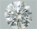 Natural Diamond 2.04 Carats, Round with Excellent Cut, H Color, VS2 Clarity and Certified by GIA