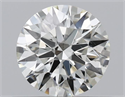 Diamante Natural 0.52 quilates, Redondo , Color K, claridad SI1 y certificado GIA