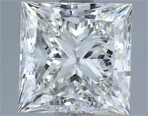 Picture of Natural Diamond 2.51 Carats, Princess with  Cut, I Color, VS1 Clarity and Certified by IGI