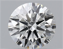 Natural Diamond 0.41 Carats, Round with Excellent Cut, J Color, VS1 Clarity and Certified by GIA
