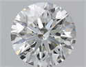 Diamante Natural 0.53 quilates, Redondo , Color I, claridad SI1 y certificado GIA
