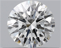 Natural Diamond 0.40 Carats, Round with Excellent Cut, J Color, VS1 Clarity and Certified by GIA
