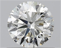 Natural Diamond 0.71 Carats, Round with Very Good Cut, K Color, VS1 Clarity and Certified by GIA