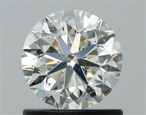 Foto Diamante Natural 0.90 quilates, Redondo , Color J, claridad SI2 y certificado GIA de