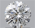 Natural Diamond 0.90 Carats, Round with Excellent Cut, G Color, VS2 Clarity and Certified by GIA