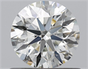 Natural Diamond 0.70 Carats, Round with Excellent Cut, K Color, VS2 Clarity and Certified by GIA
