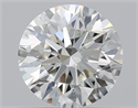 Diamante Natural 0.62 quilates, Redondo , Color J, claridad VS1 y certificado GIA