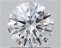 Diamante Natural 1.01 quilates, Redondo , Color D, claridad VVS1 y certificado GIA