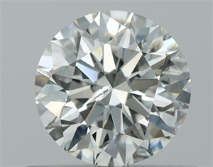 Picture of Natural Diamond 0.58 Carats, Round with Excellent Cut, H Color, I1 Clarity and Certified by GIA