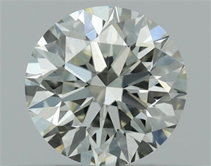 Picture of Natural Diamond 0.40 Carats, Round with Excellent Cut, K Color, VS1 Clarity and Certified by GIA