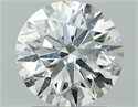 Natural Diamond 2.01 Carats, Round with Excellent Cut, I Color, I1 Clarity and Certified by GIA
