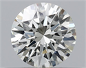 Natural Diamond 0.41 Carats, Round with Excellent Cut, L Color, VS1 Clarity and Certified by GIA