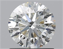 Natural Diamond 1.00 Carats, Round with Very Good Cut, J Color, SI1 Clarity and Certified by GIA