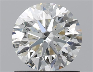 Picture of Natural Diamond 1.00 Carats, Round with Very Good Cut, J Color, SI1 Clarity and Certified by GIA