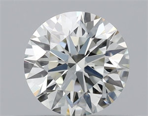 Picture of Natural Diamond 0.40 Carats, Round with Excellent Cut, K Color, VS1 Clarity and Certified by GIA
