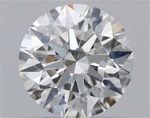 Picture of Natural Diamond 0.45 Carats, Round with Excellent Cut, J Color, SI1 Clarity and Certified by GIA