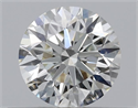 Natural Diamond 0.41 Carats, Round with Very Good Cut, J Color, VS1 Clarity and Certified by GIA