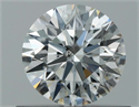 Diamante Natural 0.55 quilates, Redondo , Color G, claridad SI2 y certificado GIA