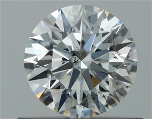 Foto Diamante Natural 0.55 quilates, Redondo , Color G, claridad SI2 y certificado GIA de