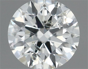 Foto Diamante Natural 0.41 quilates, Redondo , Color G, claridad I1 y certificado IGI de